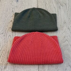 Nordstrom Brass Plum Beanie Bundle